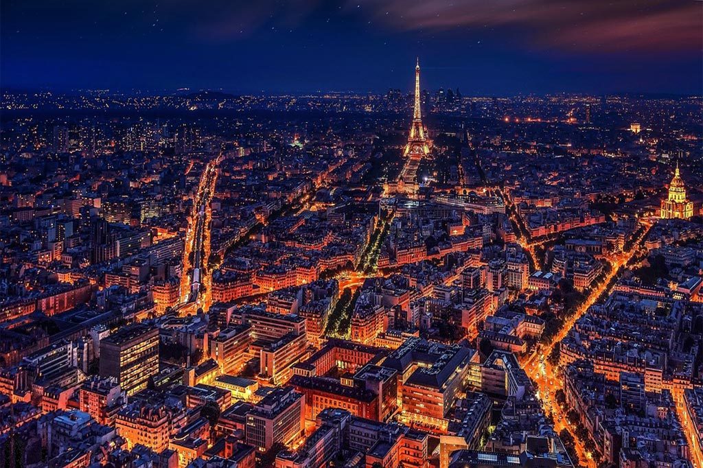 Tour París de noche